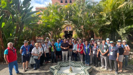 Una delegación internacional de Boy Scouts visita Almuñécar para conocer sus excelencias turísticas