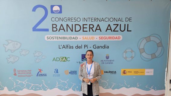 Lucía González, concejal de Medio Ambiente y Playas participa en el 2º Congreso Internacional Bandera Azul